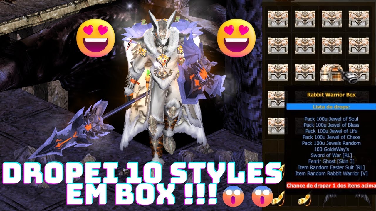 🐇 DROPEI 150 BOX RABBIT WARRIOR 🐇!! Páscoa MuAwaY 2023