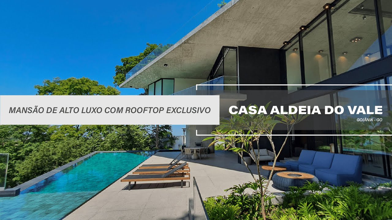 MANSÃO PADRÃO CLASSE AAA  À VENDA DE R$27.000.000,00 NO ALDEIA DO VALE EM GOIÂNIA | PORTTAL imóveis
