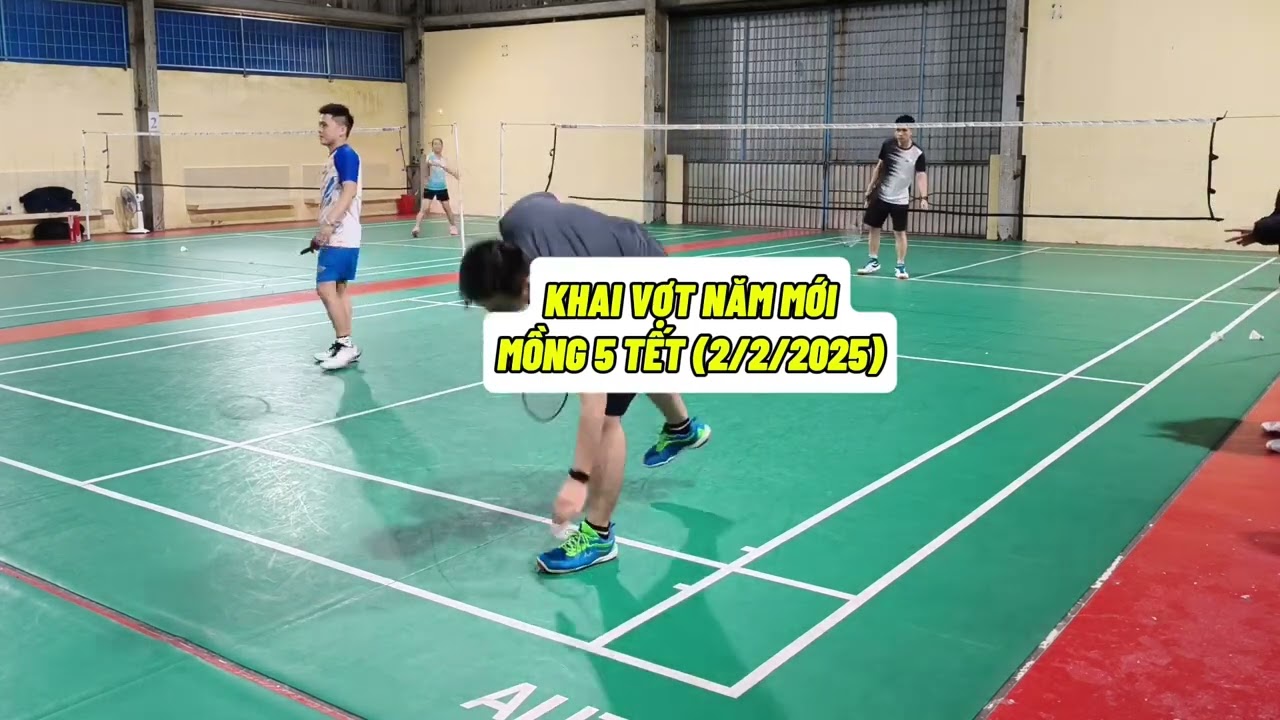 KHAI VỢT NĂM MỚI 2025. Mồng 5 tết nguyên đán (2/2/2025).