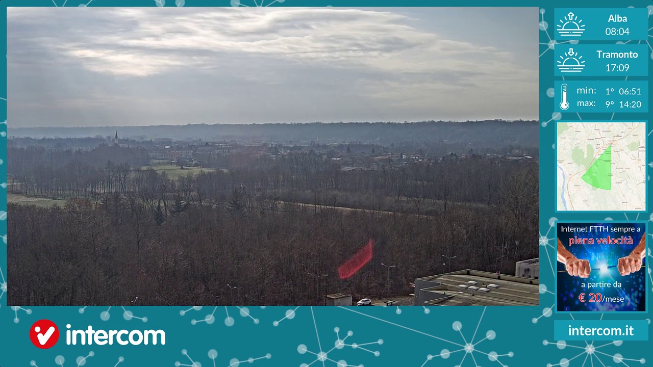 Fontaneto d'Agogna 15/01/2020 timelapse