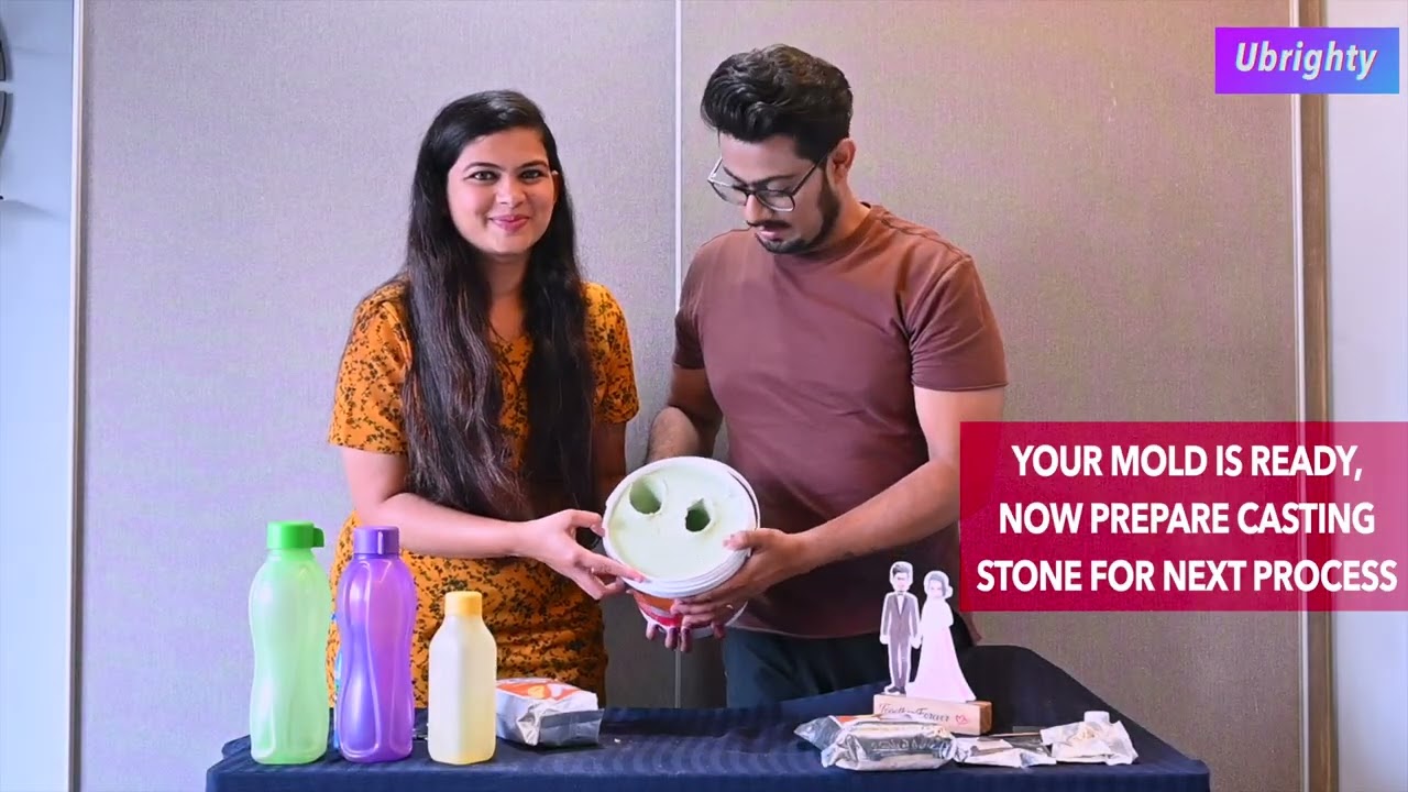 Ubrighty Hand Casting process video hand casting Tutorial in detailed How to Make Hand Casting