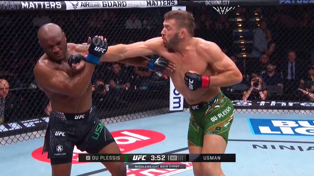 Dricus Du Plessis vs Kamaru Usman FULL FIGHT HIGHLIGHTS | UFC Oklahoma City
