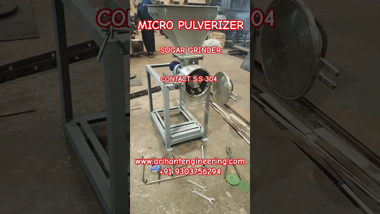 MICRO PULVERIZER,MULTIPLE PURPOSE PULVERIZER,2HP GRINDER,SUGAR GRINDER