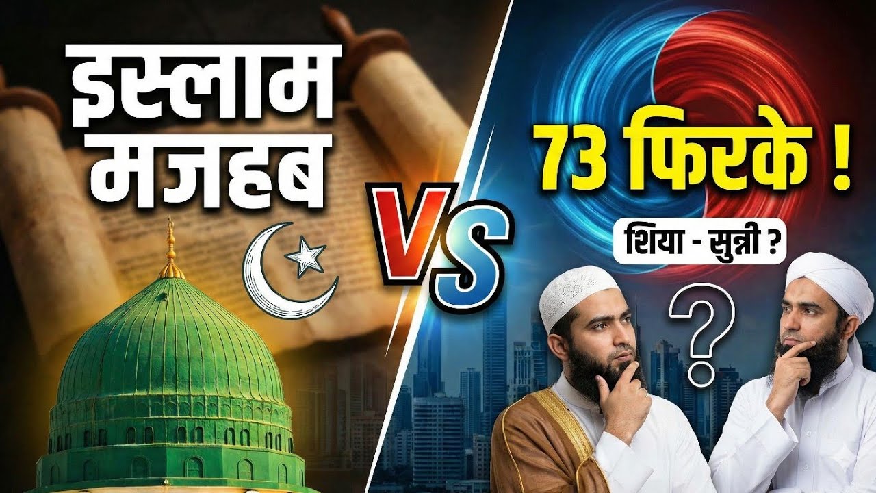 इस्लाम मजहब Vs 73 फिरके ! शिया - सुन्नी ? Muslims are Divided in Many Sects ! (Hindi)