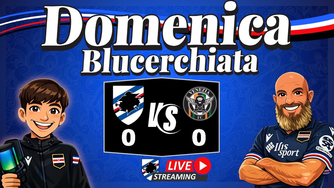 Domenica Blucerchiata 💙🤍❤️🖤🤍💙 RIPARTIAMO DA QUESTO PUNTO