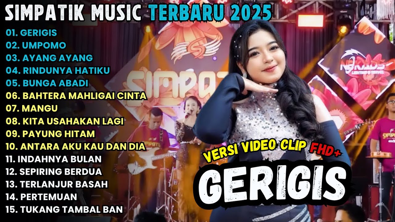 SIMPATIKK MUSIC - GERIGIS -  AANG AYANG - SIMPATIK MUSIC FULL ALBUM TERBARU 2025