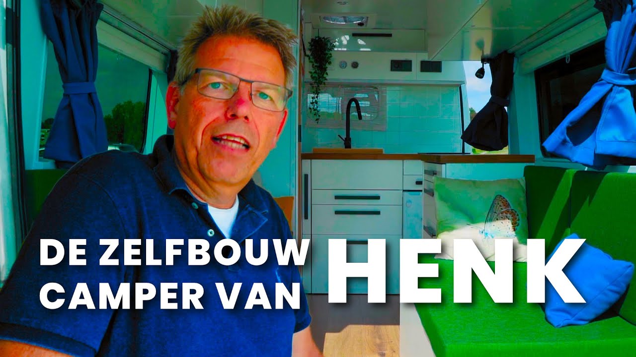 Van bus naar camper - Rondleiding zelfbouw camper met uitzicht - Fiat Ducato L2H2