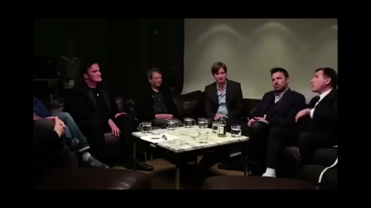 Quentin Tarantino & David O. Russell on being &lsquo;Old Directors&rsquo; - w/ Ben Affleck #roundtable