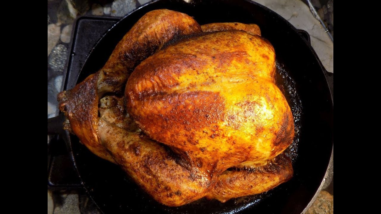 Roast Turkey in Cast Iron: 2018