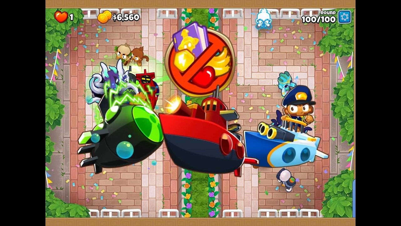 (BTD6)Axis of Sub on Party Parade CHIMPS!
