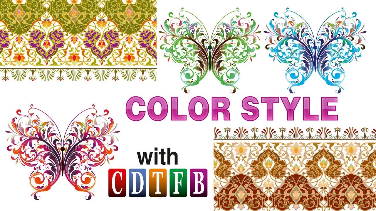 color style in coreldraw x7 | with cdtfb