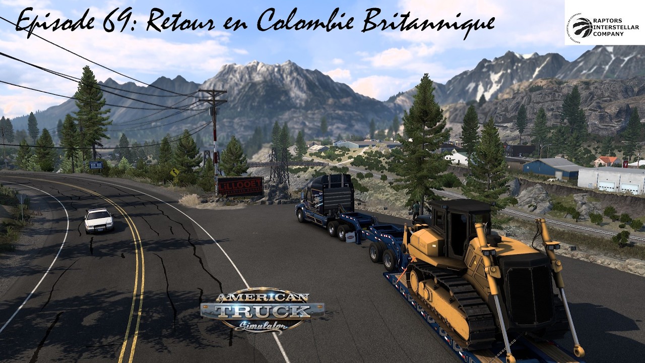 AMERICAN TRUCK SIMULATOR épisode 69, Retour en Colombie Britanique