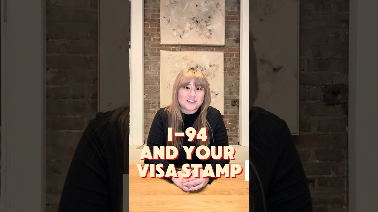I-94 vs. Visa Stamp: do you know the difference?