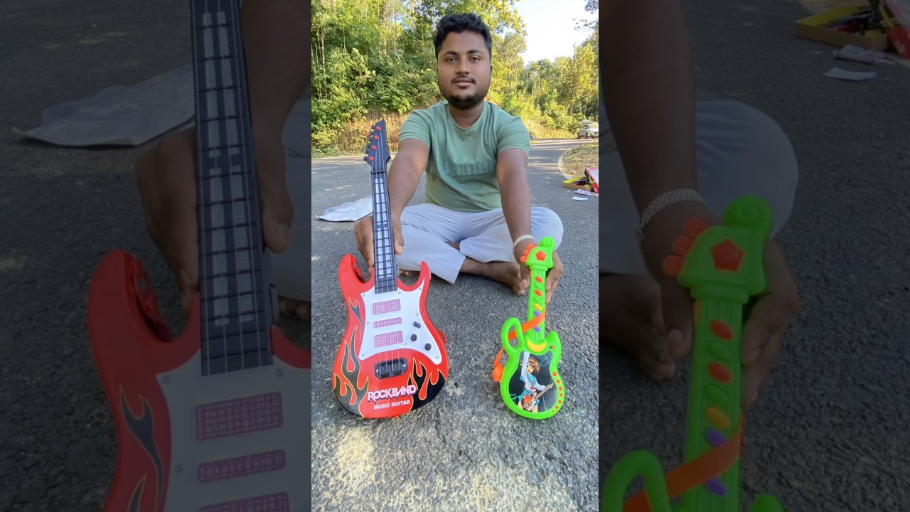 Small Glitter And Big Guitar Unboxing And Testing Video || #toys #rctoyscompany  #shortvideo