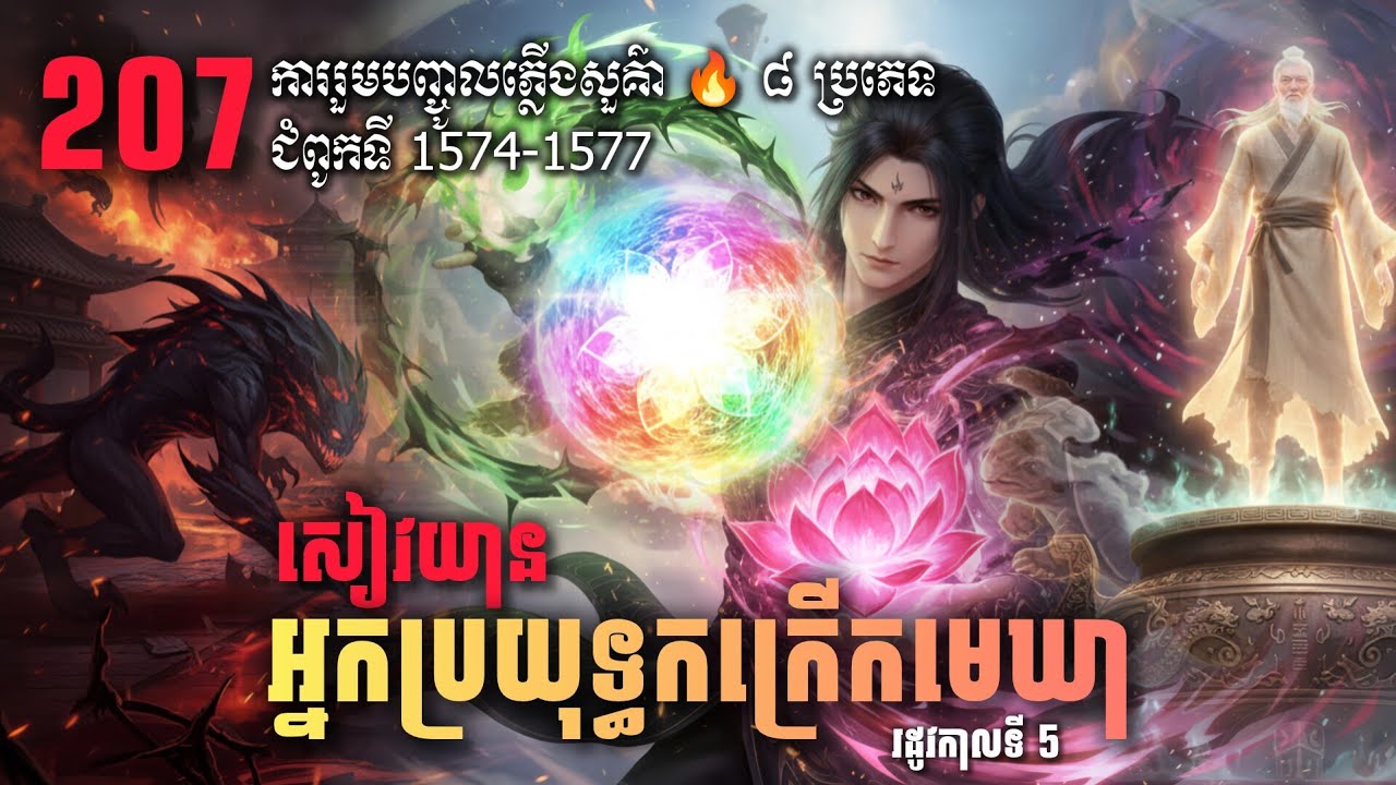 ប្រយុទ្ធទៅកាន់មេឃា Episode 207 រដូវកាលទី៥ Battle Through The Heavens-Ch 1574-1577 |សម្លេងនិទាន