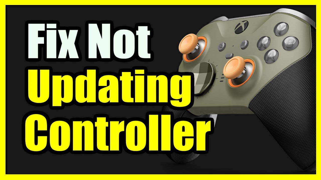 How to Fix Controller that Won't Update on Xbox Series X (Problem Updating)