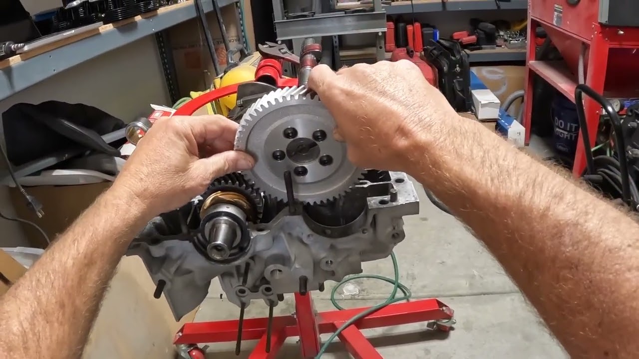 Porsche 912E/914 VW 2.0 Type-4 Air Cooled 2270 Build Part 6. Installing the Cam & 123Distributor.