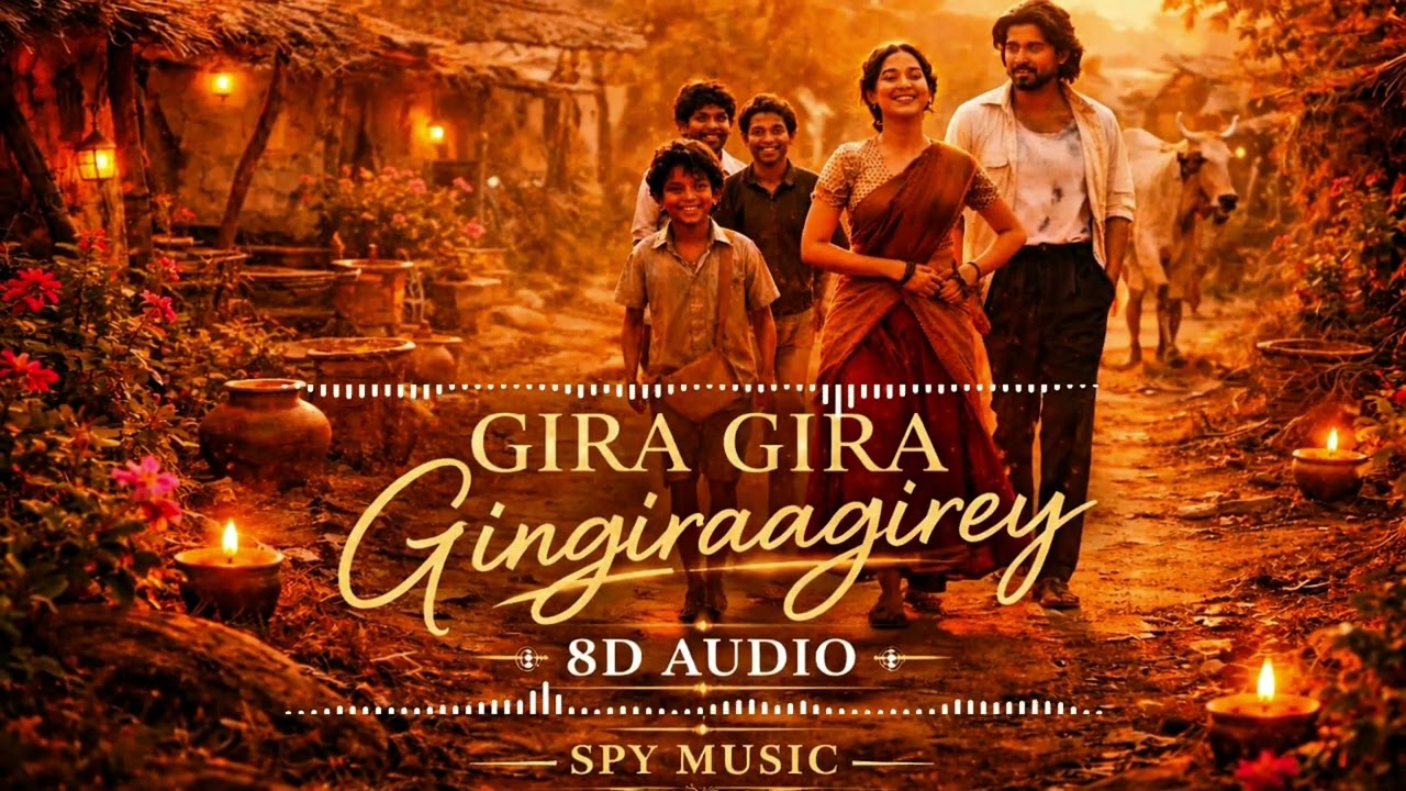 Gira Gira Gingiraagirey 🌾 8D AUDIO 🎧 | Feel The Village Love | Use Headphones