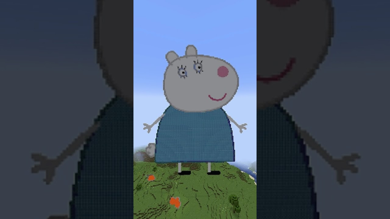 Pip Peppa Pig's Friends in Minecraft