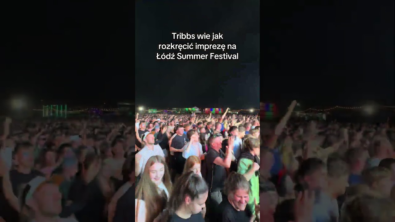 Tribbs buja publiką na Ł&oacute;dź Summer Festival