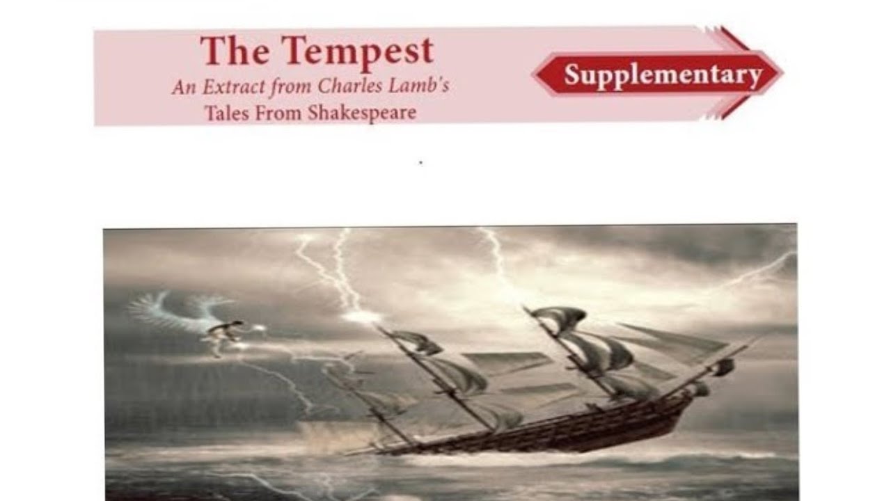 THE TEMPEST(TAMIL) - Shakespeare -PART 1|| 10th standard 1st unit supplementary.