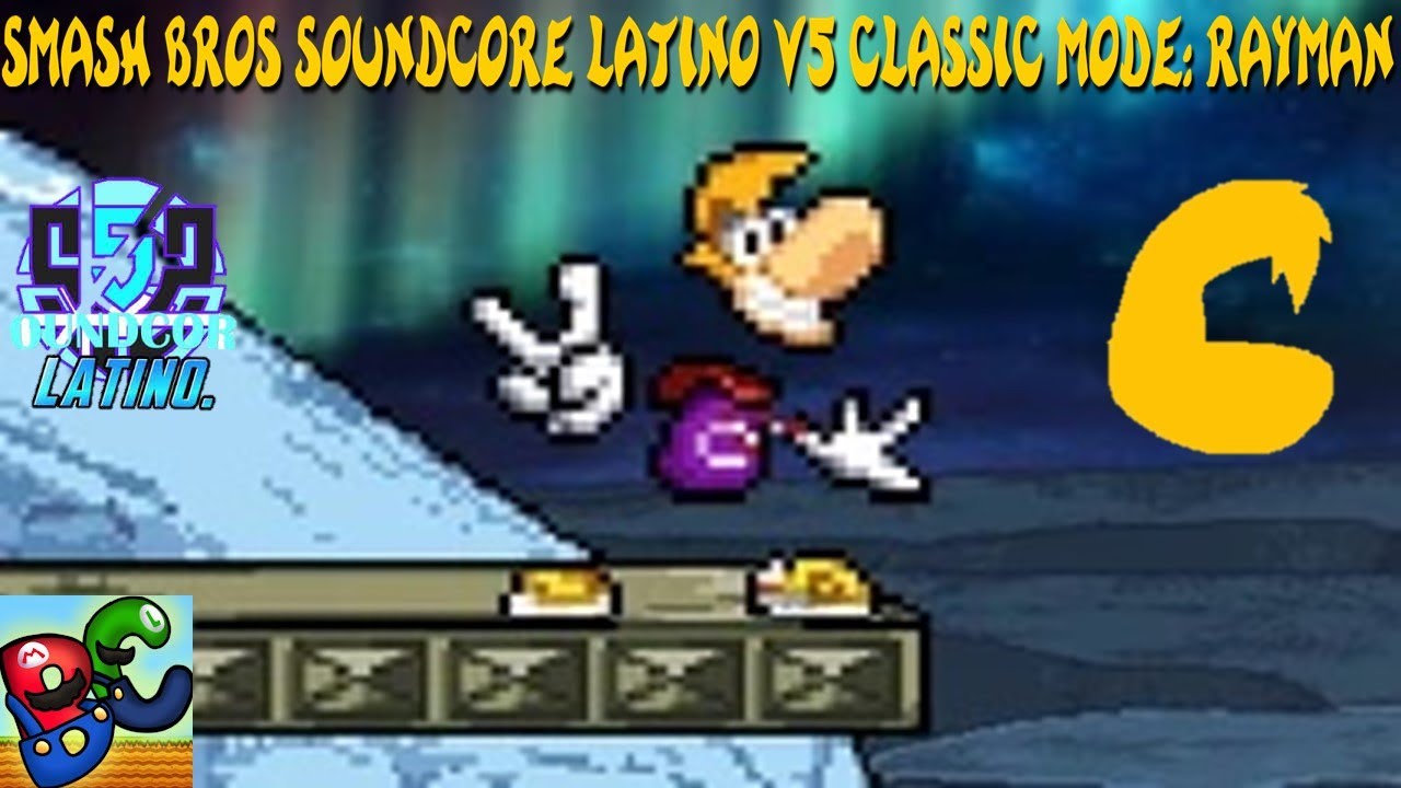Smash Bros Soundcore Latino V5 Classic Mode: Rayman