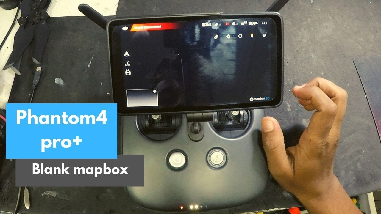 #phantom  4 Pro Plus Controller Blank Mapbox FIX