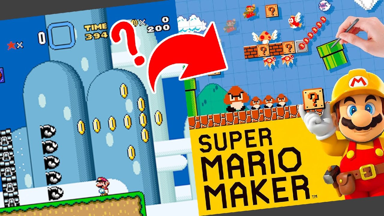 スーパーマリオメーカーの元ネタは