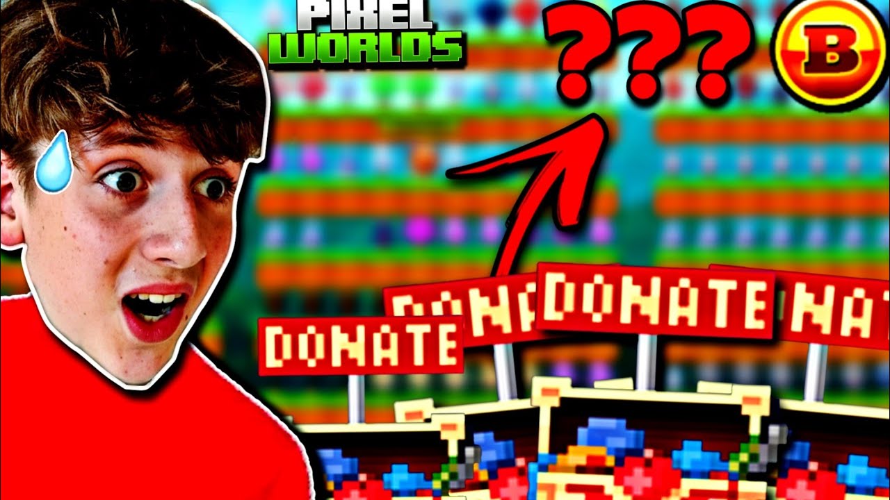 OMG PARHAAT DONATET IKINÄ!!! 😱💸 | Avataan Donate Boxit! 😋 | Pixel Worlds Suomi |