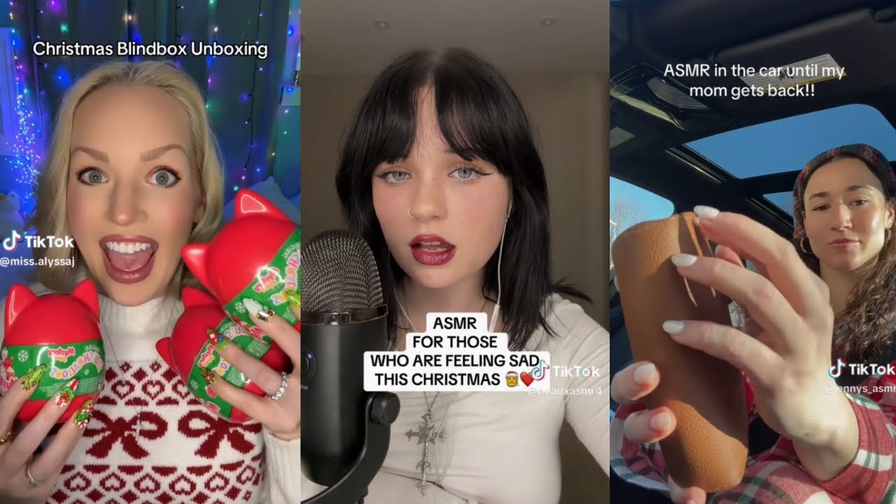 💤🔊 3 HOURS OF ASMR TIKTOK COMPILATION | RELAXING ASMR FOR SLEEP