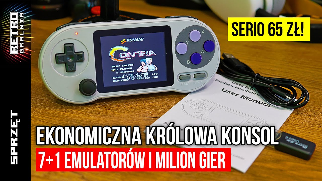 SF2000 – Najtańszy Retro Handheld z Emulacją?  8 Konsol w 1!  [RG#595]