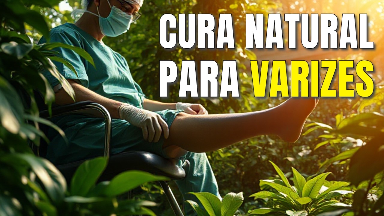 Remédios Naturais Para Varizes!  O que Realmente FUNCIONA? Como Reverter Danos das Veias QUEBRADAS.