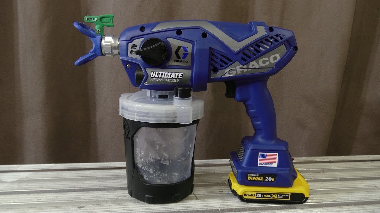 2017 Graco Ultra/Ultimate Handheld Sprayer Overview and Demo