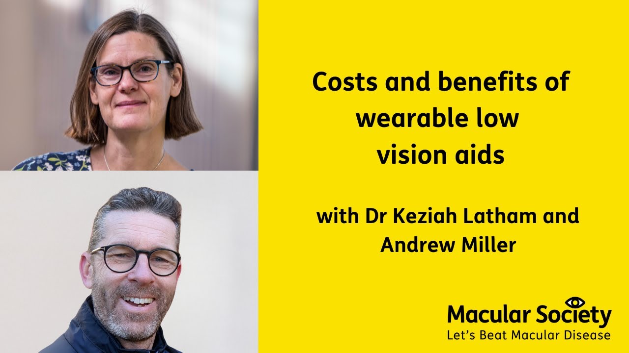Costs and benefits of wearable low vision aids