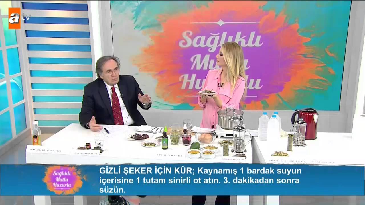 Gizli şeker için kür - Sağlıklı Mutlu Huzurlu 65. Bölüm - atv