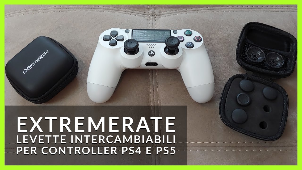 DualSense PS5 & DualShock PS4 :Levette intercambiabili eXtremeRate per Controller Facili ed efficaci