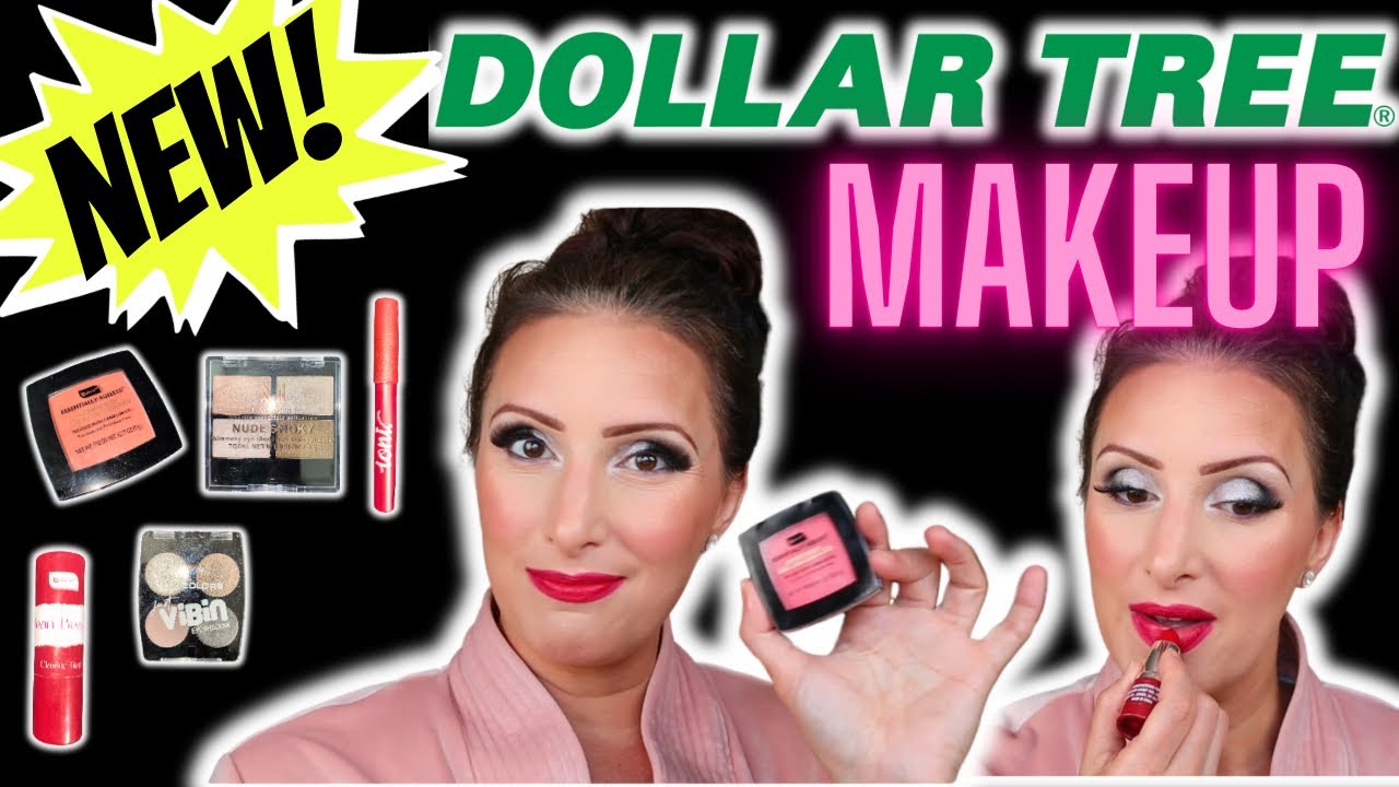 Testing Out *NEW* DOLLAR TREE MAKEUP  || $1.25 Affordable Makeup Products || Hidden Gems