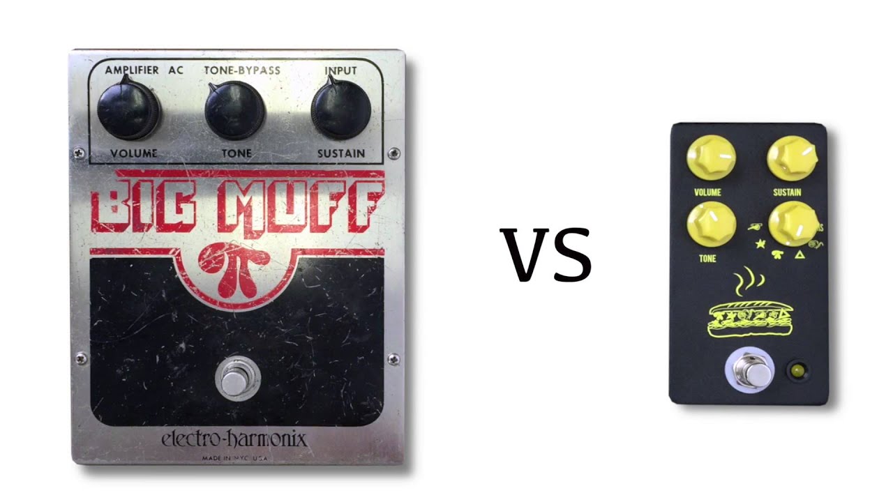 1978 EHX Big Muff vs JHS Pedals Muffuletta