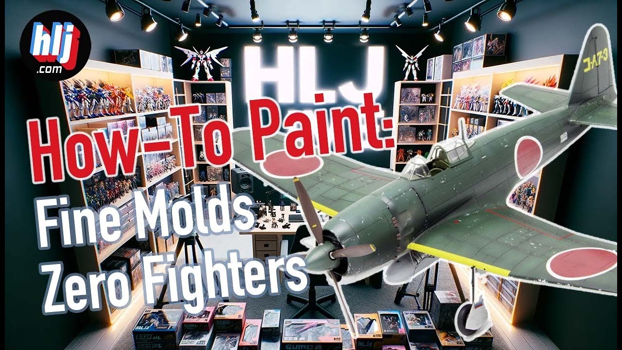 Fine Molds Zero Fighters & How To Paint Guide - With Todd & Legendary Modeler Special Guest!