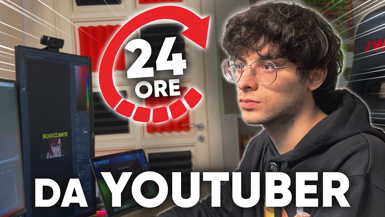 1 GIORNO nella VITA di uno YOUTUBER! la Routine di un Creator