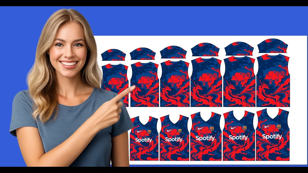 Como Automatizar MOLDES  Camisas Esportivas no CorelDRAW – Tutorial Completo