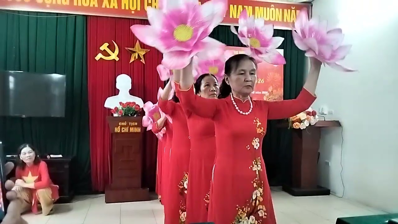 Màn múa mừng thọ các Cụ xuân Bính Ngọ 2026