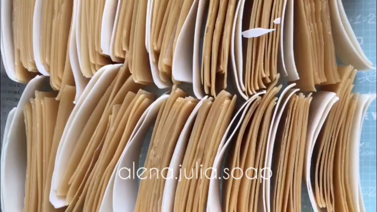 Asmr soap plates crunching complication☀️ | Ig : @alena.julia.soap