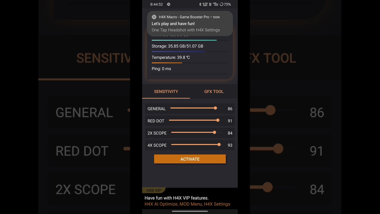 h4x macro game booster pro #short #h4x #ytshorts #freefire #hack