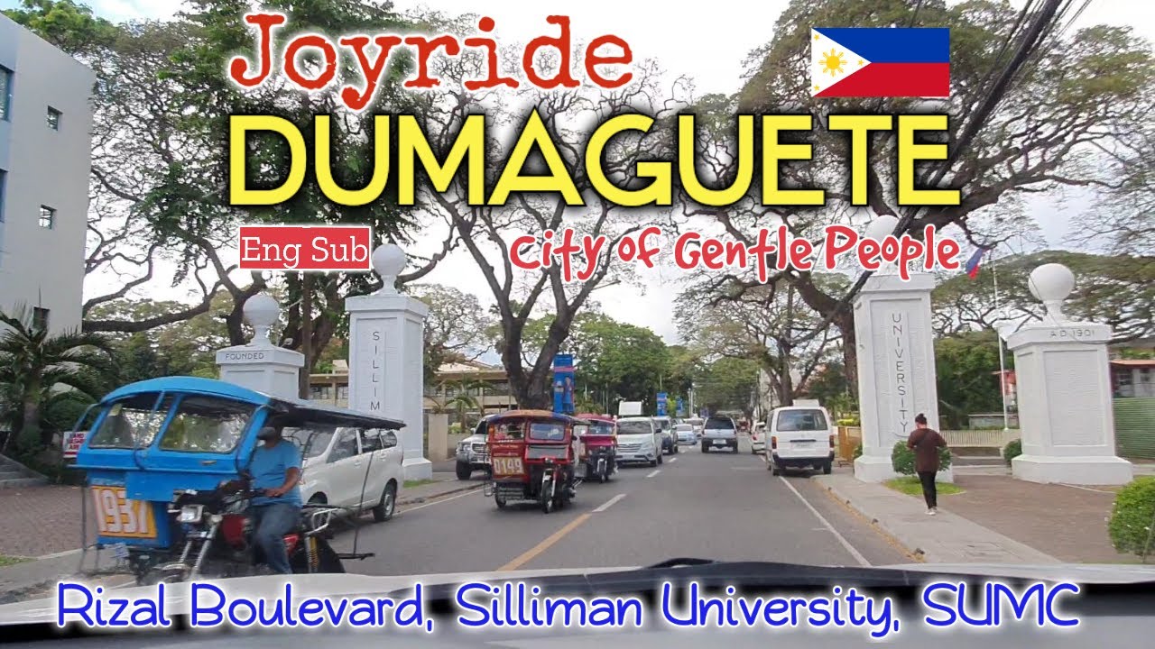 Joyride in Dumaguete Boulevard, Silliman University, SUMC | Negros Oriental Eng Sub