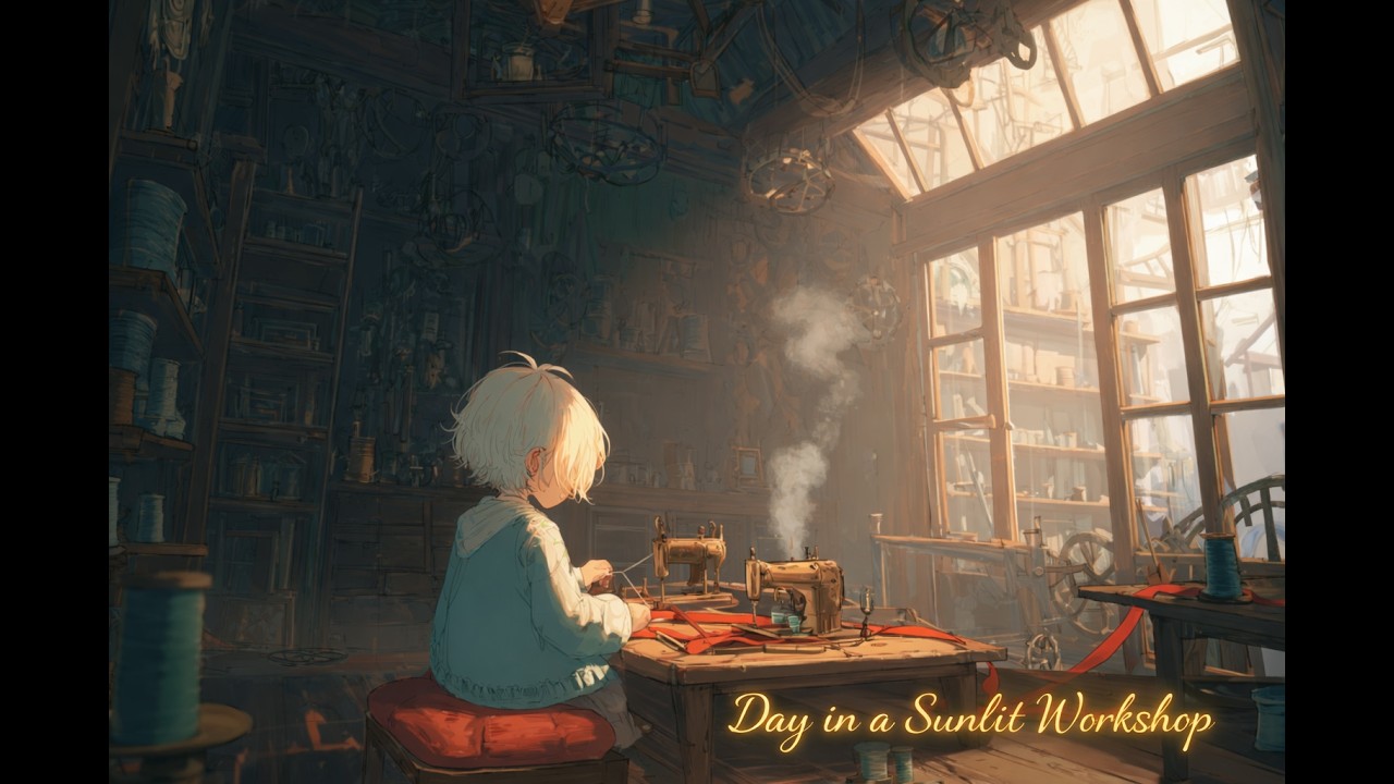 Relax - Day in a Sunlit Workshop
