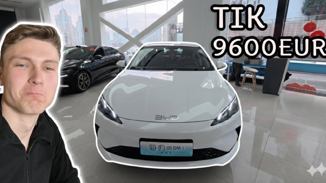 TESTUOJU ELEKTROMOBILIUS KINIJOJE 🇨🇳