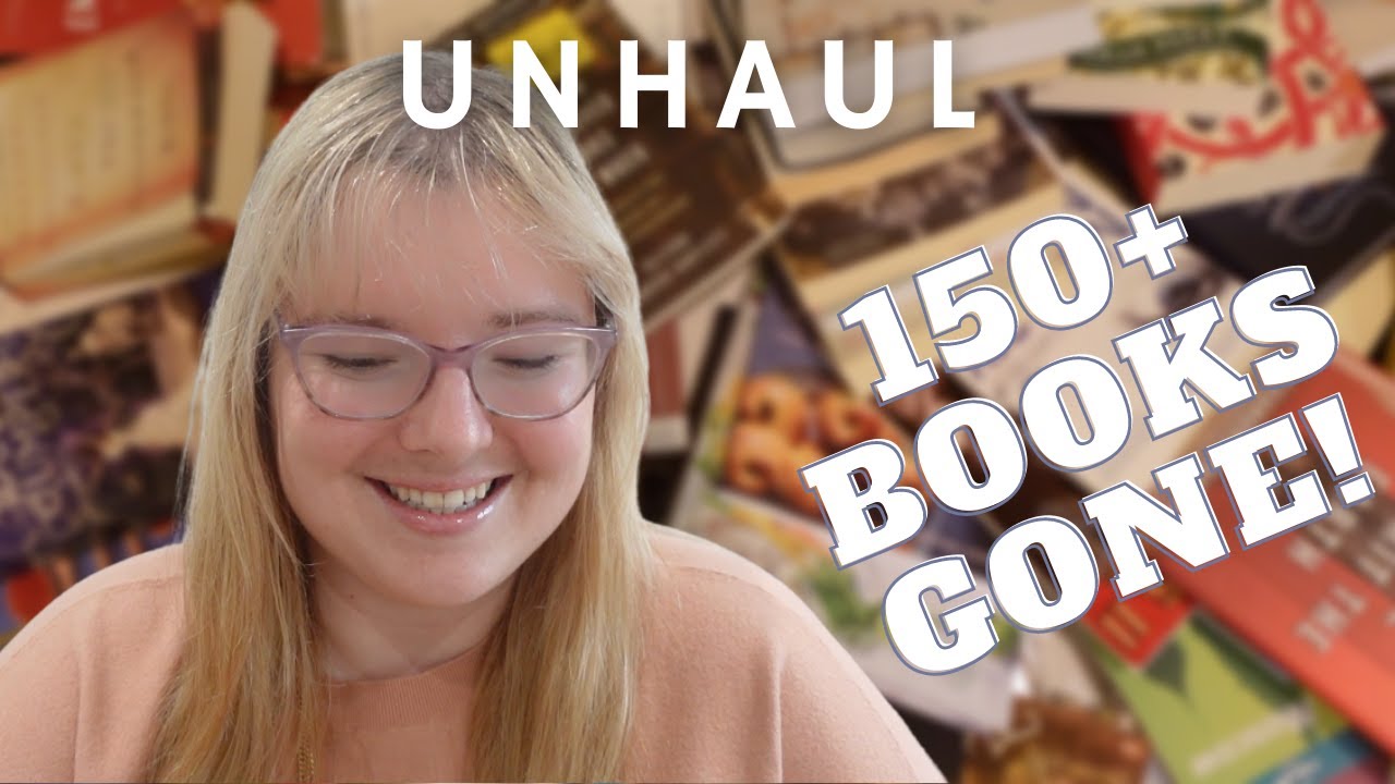 I Decluttered Over 150 Books // UNHAUL