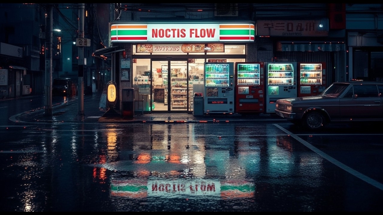 New York After Midnight 🌙 Lofi Sleep Mix with Rain Ambience For Relaxing By Noctis Flow