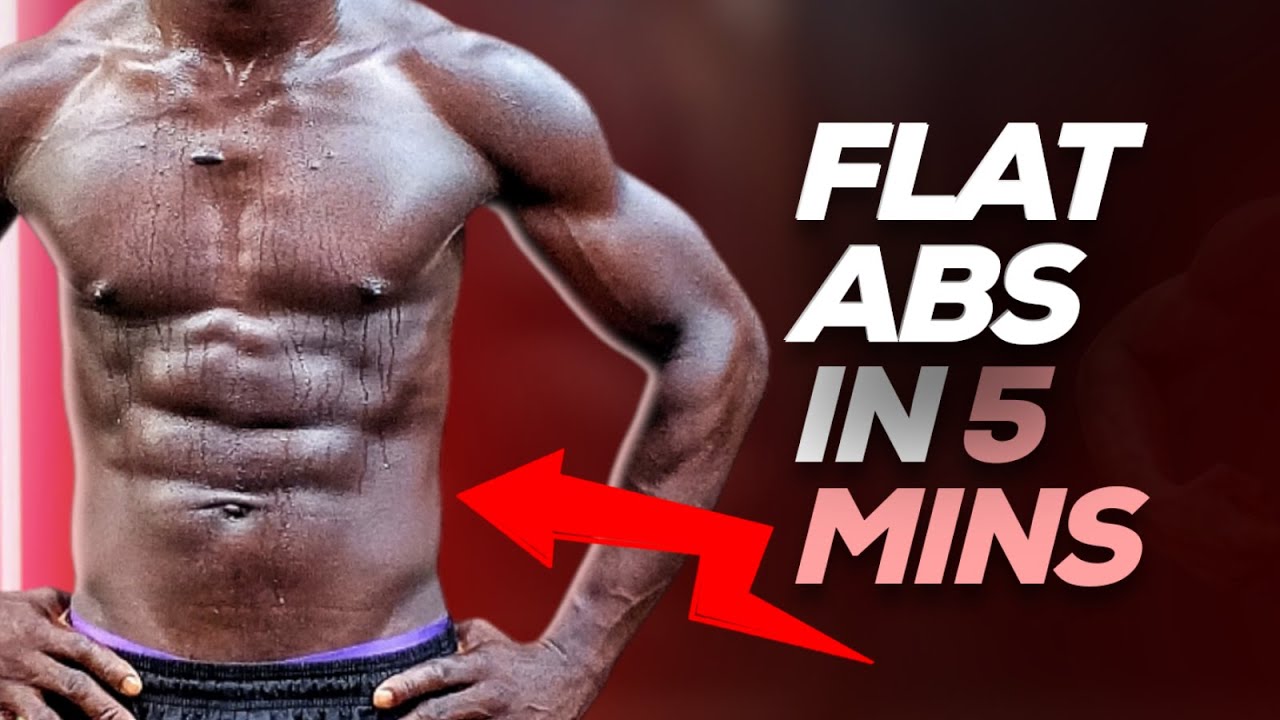 5 Minute Abs Workout for Flat Stomach | No Equipment | Follow Along